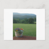 Blue Ridge Flowers Briefkaart (Voorkant)