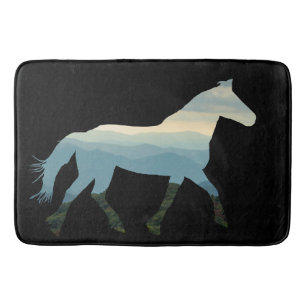 Blue Ridge Horse Bath Mat