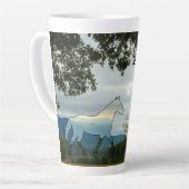 Blue Ridge Horse Cades Cove Latte Mok (Linkerhoek)