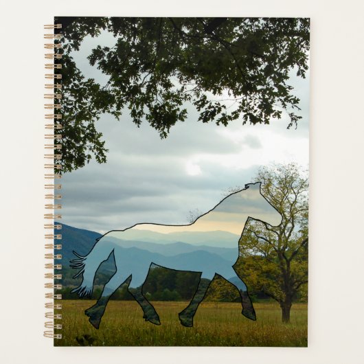 Blue Ridge Horse Cades Cove Planner (Voorkant)