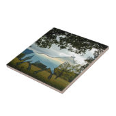 Blue Ridge Horse Tegeltje (Zijkant)