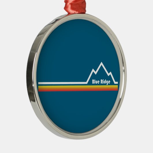 Blue Ridge Metalen Ornament (Rechts)