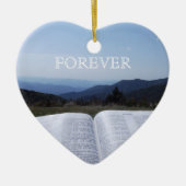 Blue Ridge Mountain Heart Ornament Robin Ayscue (Voorkant)