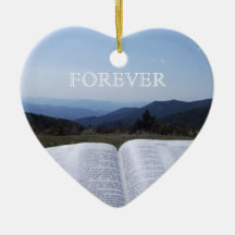 Blue Ridge Mountain Heart Ornament Robin Ayscue