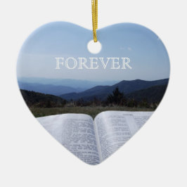 Blue Ridge Mountain Heart Ornament Robin Ayscue