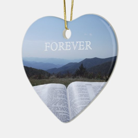 Blue Ridge Mountain Heart Ornament Robin Ayscue (Links)