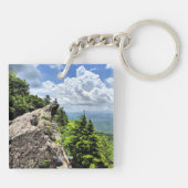Blue Ridge Mountain, North Carolina Sleutelhanger (Achterkant)