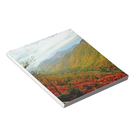 Blue Ridge Mountain Range van North Carolina Notitieblok (Schuin)