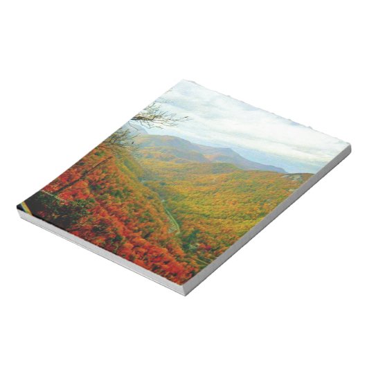 Blue Ridge Mountain Range van North Carolina Notitieblok (Linkerzijde)