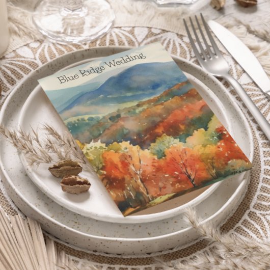 Blue Ridge Mountains, aanpasbaar Kaart