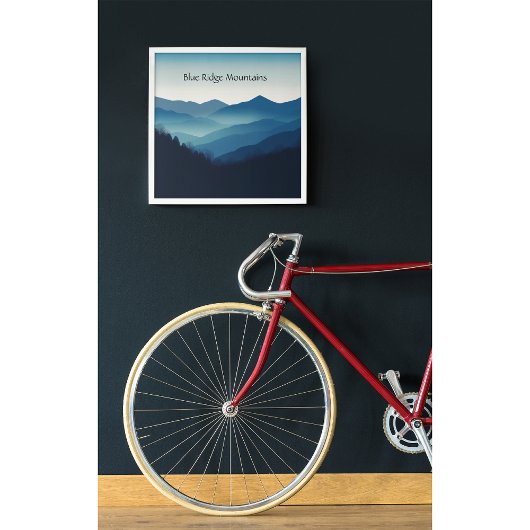 Blue Ridge Mountains, aanpasbaar Perfect Poster