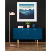 Blue Ridge Mountains, aanpasbaar Perfect Poster