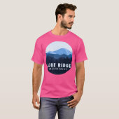Blue Ridge Mountains actief T-shirt (Voorkant volledig)