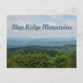 Blue Ridge Mountains Appalachen Fotografisch Briefkaart (Voorkant)