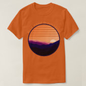Blue Ridge Mountains Appalachia Range T-shirt (Design voorkant)