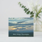 Blue Ridge Mountains Asheville North Carolina Briefkaart (Staand voorkant)