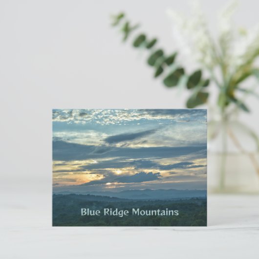 Blue Ridge Mountains Asheville North Carolina Briefkaart (Staand voorkant)