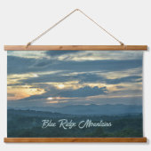 Blue Ridge Mountains Asheville North Carolina Hangend Wandkleed (Voorkant)