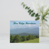 Blue Ridge Mountains - Bearwallow Mountain NC Briefkaart (Staand voorkant)