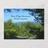 Blue Ridge Mountains Big Glassy Mt North Carolina Briefkaart (Voorkant)