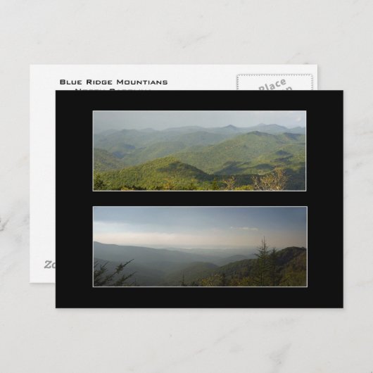 Blue Ridge Mountains Briefkaart (Voorkant / Achterkant)
