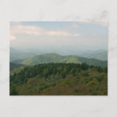 Blue Ridge Mountains Briefkaart (Voorkant)