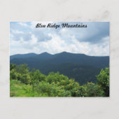 Blue Ridge Mountains Briefkaart (Voorkant)