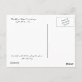 Blue Ridge Mountains Briefkaart (Achterkant)