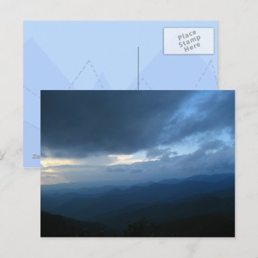 Blue Ridge Mountains Briefkaart (Voorkant / Achterkant)