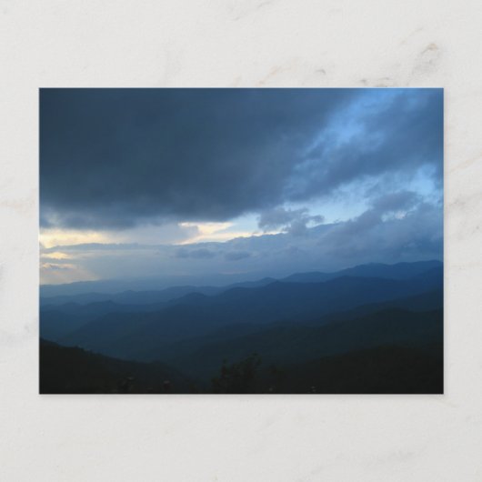 Blue Ridge Mountains Briefkaart (Voorkant)
