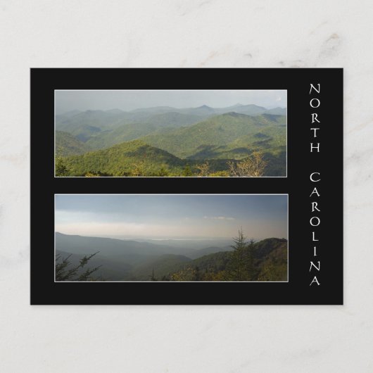 Blue Ridge Mountains Briefkaart (Voorkant)