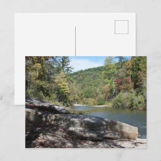 Blue Ridge Mountains Briefkaart (Voorkant / Achterkant)