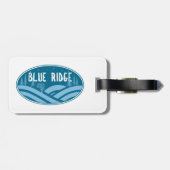 Blue Ridge Mountains buiten Bagagelabel (Achterkant horizontaal)
