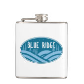 Blue Ridge Mountains buiten Heupfles (Voorkant)