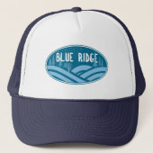 Blue Ridge Mountains buiten Trucker Pet (Voorkant)