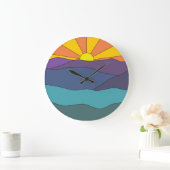 Blue Ridge Mountains Clock Grote Klok (Huis)