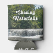 Blue Ridge Mountains die watervallen achtervolgen Blikjeskoeler (Achterkant)