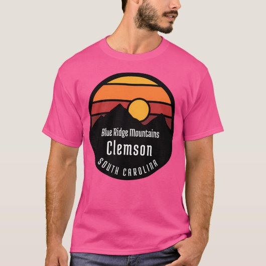 Blue Ridge Mountains, een stad in Clemson South Ca T-shirt (Voorkant)