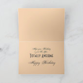 Blue Ridge Mountains Folded Wenskaart Kaart (Binnen)