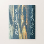 Blue Ridge Mountains High on Mountain Air Foto Legpuzzel (Verticaal)