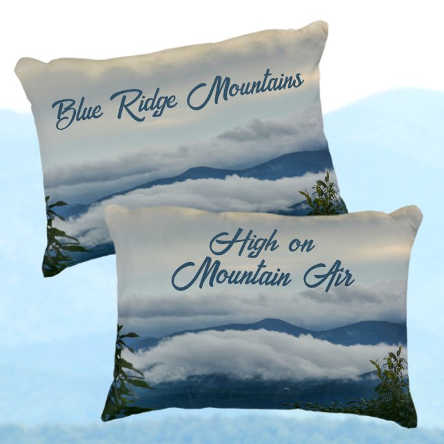 Blue Ridge Mountains High op Mountain Air Accent Kussen (Creator heeft geüpload)
