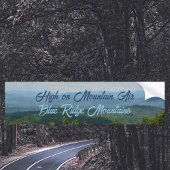 Blue Ridge Mountains High op Mountain Air Bumpersticker