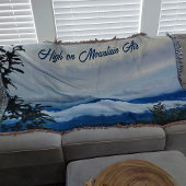 Blue Ridge Mountains High op Mountain Air Deken
