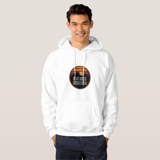 Blue Ridge Mountains Hoodie (Voorkant volledig)