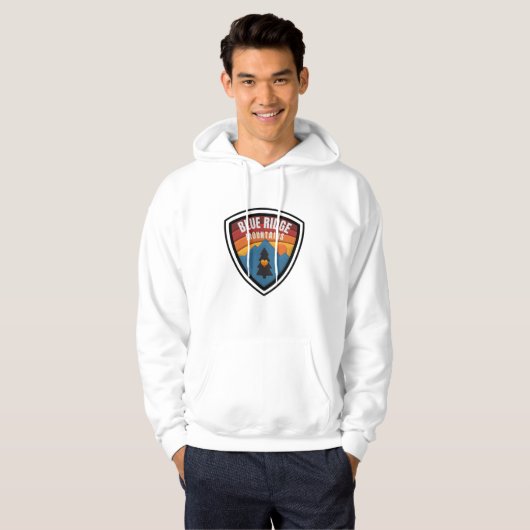 Blue Ridge Mountains Hoodie (Voorkant volledig)