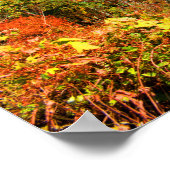 Blue Ridge Mountains in de herfst Poster (Hoek)