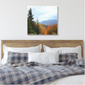 Blue Ridge Mountains in Herfst Canvas Afdruk (Insitu (Slaapkamer))