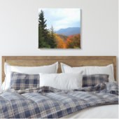 Blue Ridge Mountains in Herfst Canvas Afdruk (Insitu (Slaapkamer))