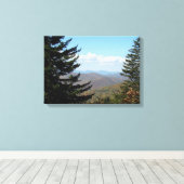 Blue Ridge Mountains in Herfst III Canvas Afdruk (Insitu (Houten vloer))