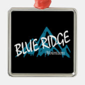 Blue Ridge Mountains Metalen Ornament (Voorkant)
